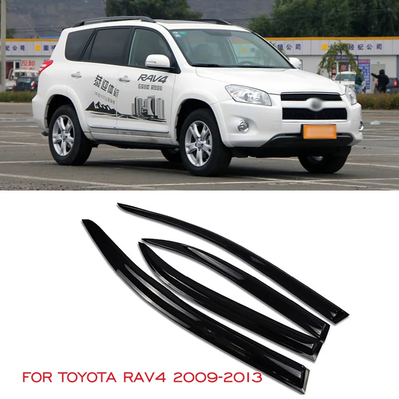 

For Toyota RAV4 2009 2010 2011 2012 2013 Side Window Vent Visor Sun Rain Deflector Guard Awning Shelter Door Visor
