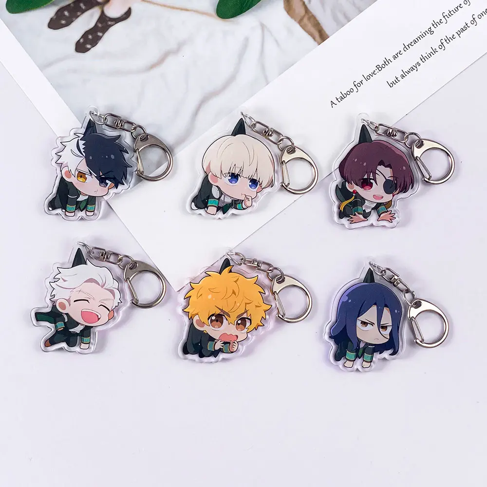 Anime WIND BREAKER Sakura Haruka Niedlicher Acryl-Schlüsselanhänger, Zubehör, Cartoon-Taschenanhänger, Rucksack-Anhänger, Schlüsselanhänger, Geschenke für Freunde