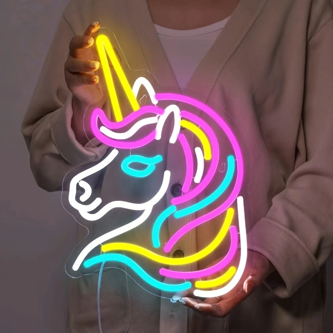 

Room Decoration Neon Light Luminous Led Advertising Decorative Modeling Cute Children's Room RGB Wall Decor Neon Sign Light