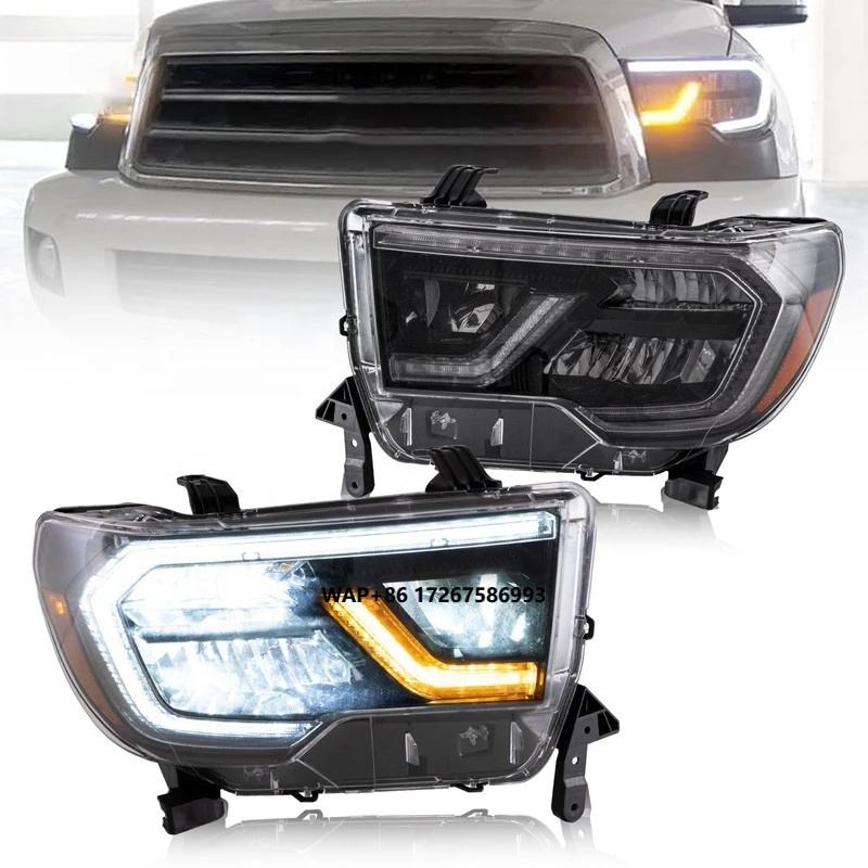

Factory LED Auto Headlights With Sequential Car Head Lamp 2007-2017 2018 Headlamp for Head Light