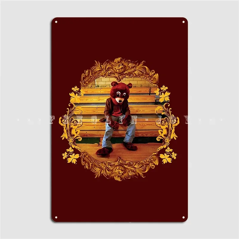 The College Dropout Metal Sign Cinema Garage Cave Pub Design Wall Decor Tin Sign Posters