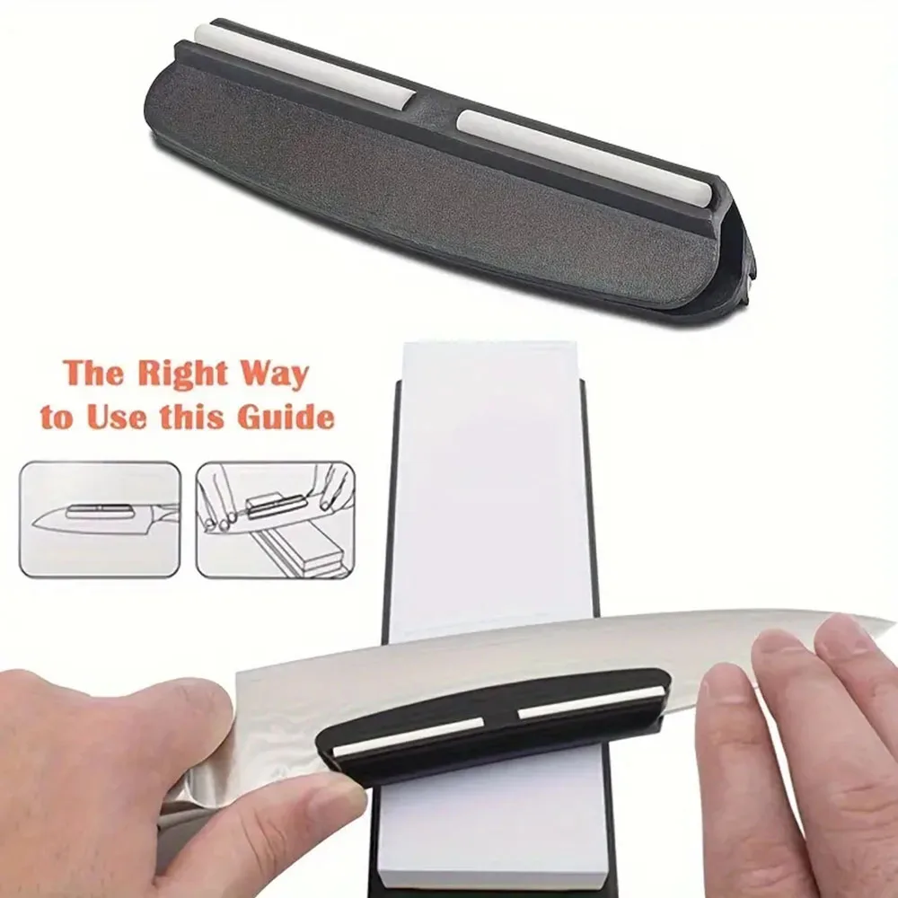 Plastic Ceramics Knives Sharpener Angle Guide Heavy Duty Cutting Tool Sharpen Aid Kitchen Accessories