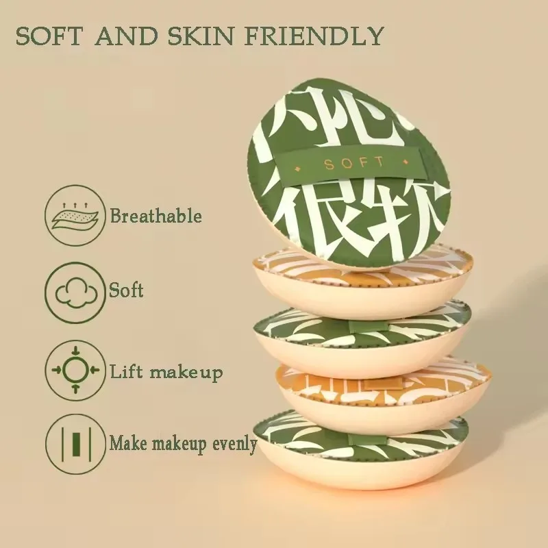 Duża gąbka do makijażu typu marshmallow, super miękka poduszka powietrzna, do pudru, podkładu, korektora, narzędzie do makijażu do stosowania na sucho i na mokro.