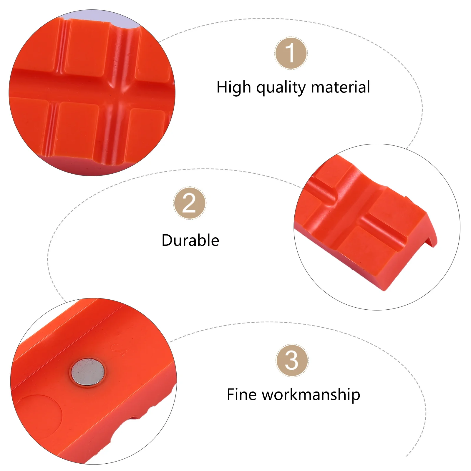

2 шт., защитный магнитный коврик для захвата с несколькими канавками, силикагель, коврик для тигрового зажима, чехол для скамейки