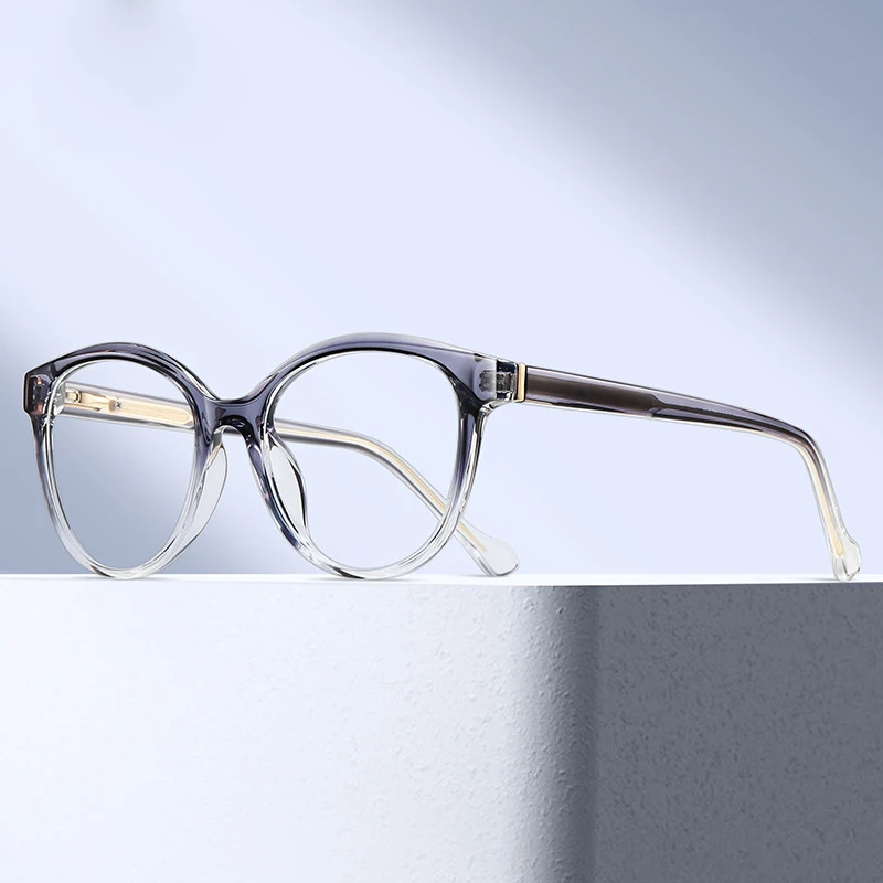 Anti Blue Light Glasses Pin Leg TR90 Optical Frames Full Frame for Women ,Blue Ray Blocking Eyeglasses for Computer F92601