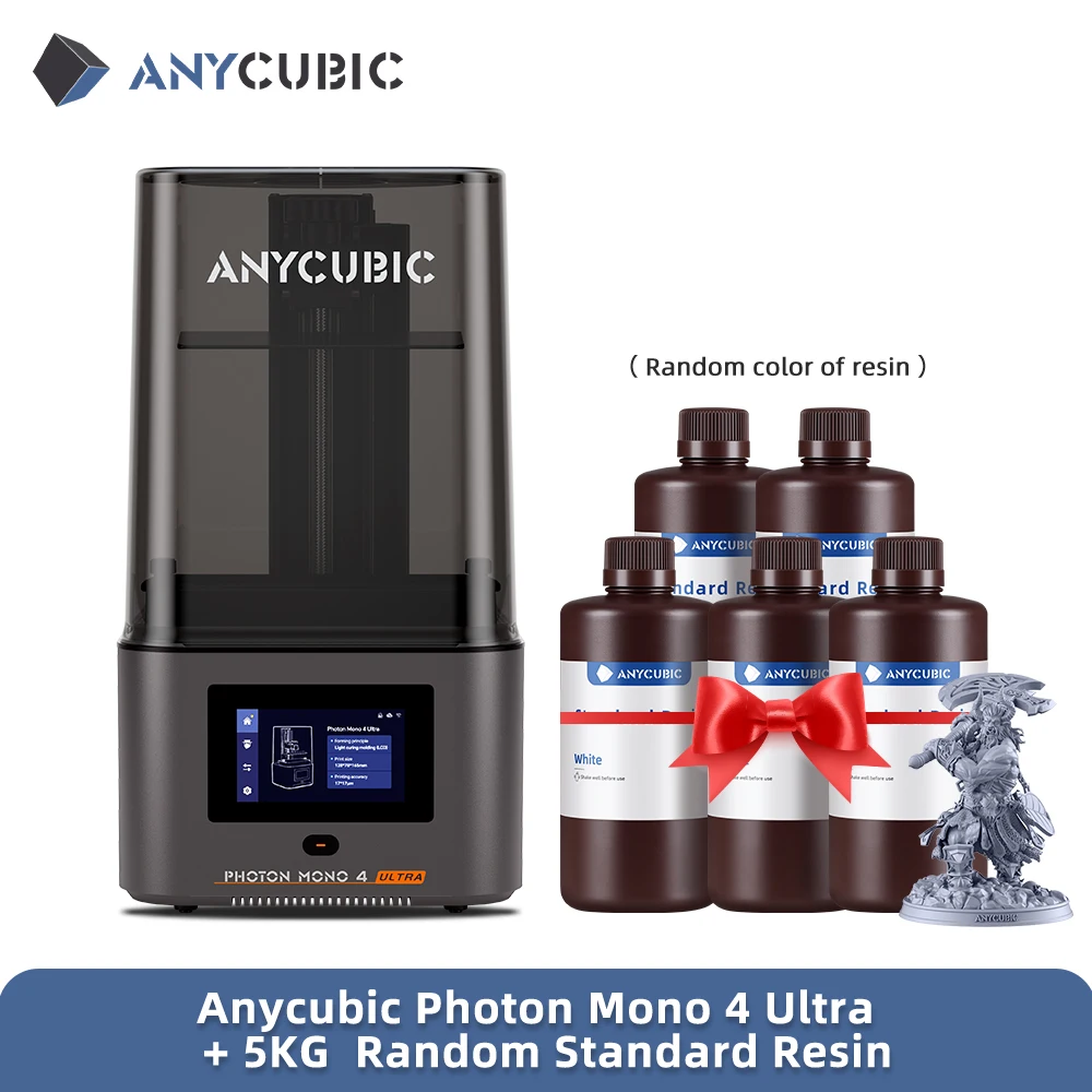 ANYCUBIC Photon Mono 4 Ultra+5KG UV Resin LCD 3D Printer 7