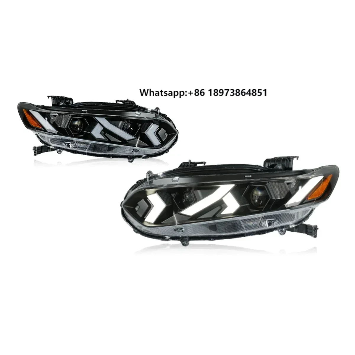 

TYPY Car Lights for Honda Accord 10th Headlight 2016-2017 LED Projetor Head Lamp Daytime Running Light Automotive Accessories