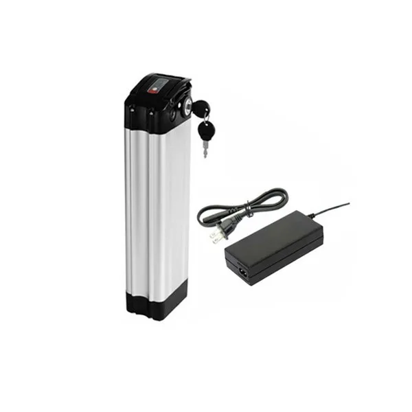 

lithium ion 48v e-bike battery 11.6Ah 12Ah with aluminum alloy case 54.6V 2A charger included