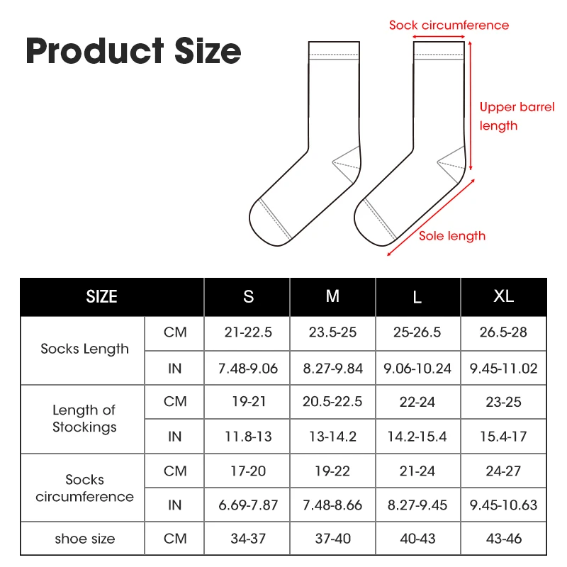 Savior Heat Electric Skiing Heated Socks Men Women Winter Warm Rechargeable Thermal Socks Outdoor