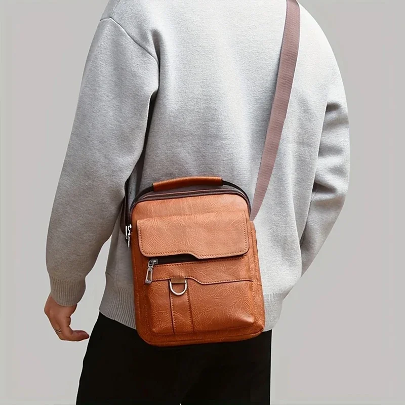 

Crossbody bag casual fashionable backpack Men's and Women's single-shoulder crossbody business tote bag