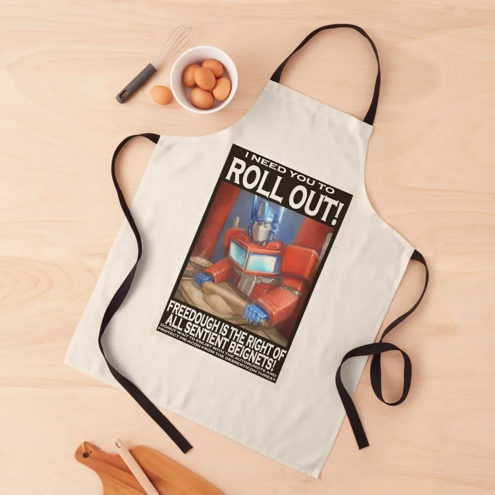 

Autobots, Roll Out (That Dough) Apron Teacher Bib For Kitchen Waterproof Kitchen For Women Hairdresser Apron