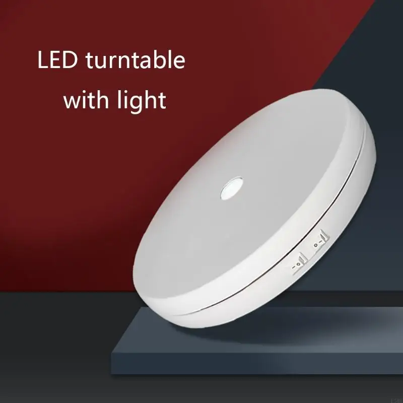 E5BE Motorized Rotating Display Stand Showtable Display Работа с электропитанием USB-360 градусов 110/220V