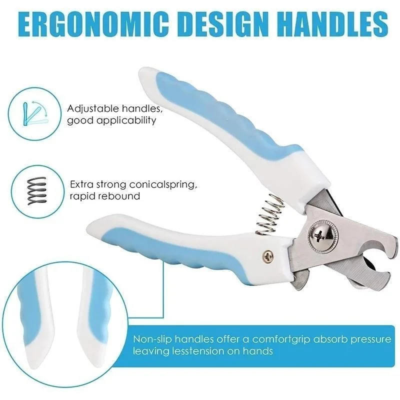 Must-Have Professional Grooming Tool: High-Quality, Durable, and Essential Stainless Steel Cat and Dog Nail Clipper - Precise Pa