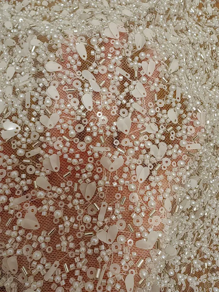 new-style-pearl-sequins-beads-lace-fabric-for-wedding-veil-diy-decoration-curtain-tablecloth-and-clothing-accessories
