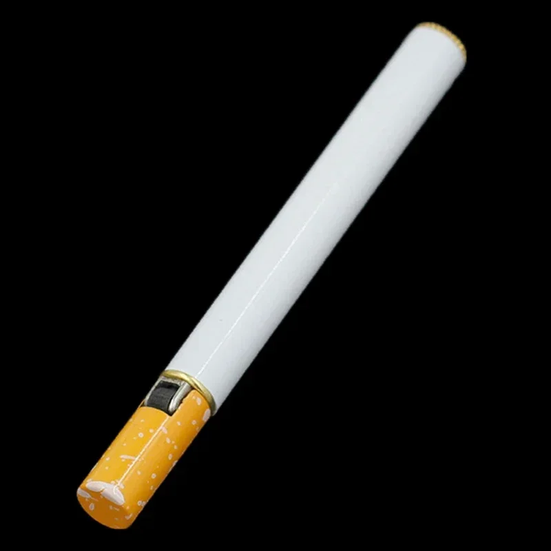 Personalized cigarettes, inflatable grinding wheels, open flame lighters, mini portable, can be placed in cigarette packs