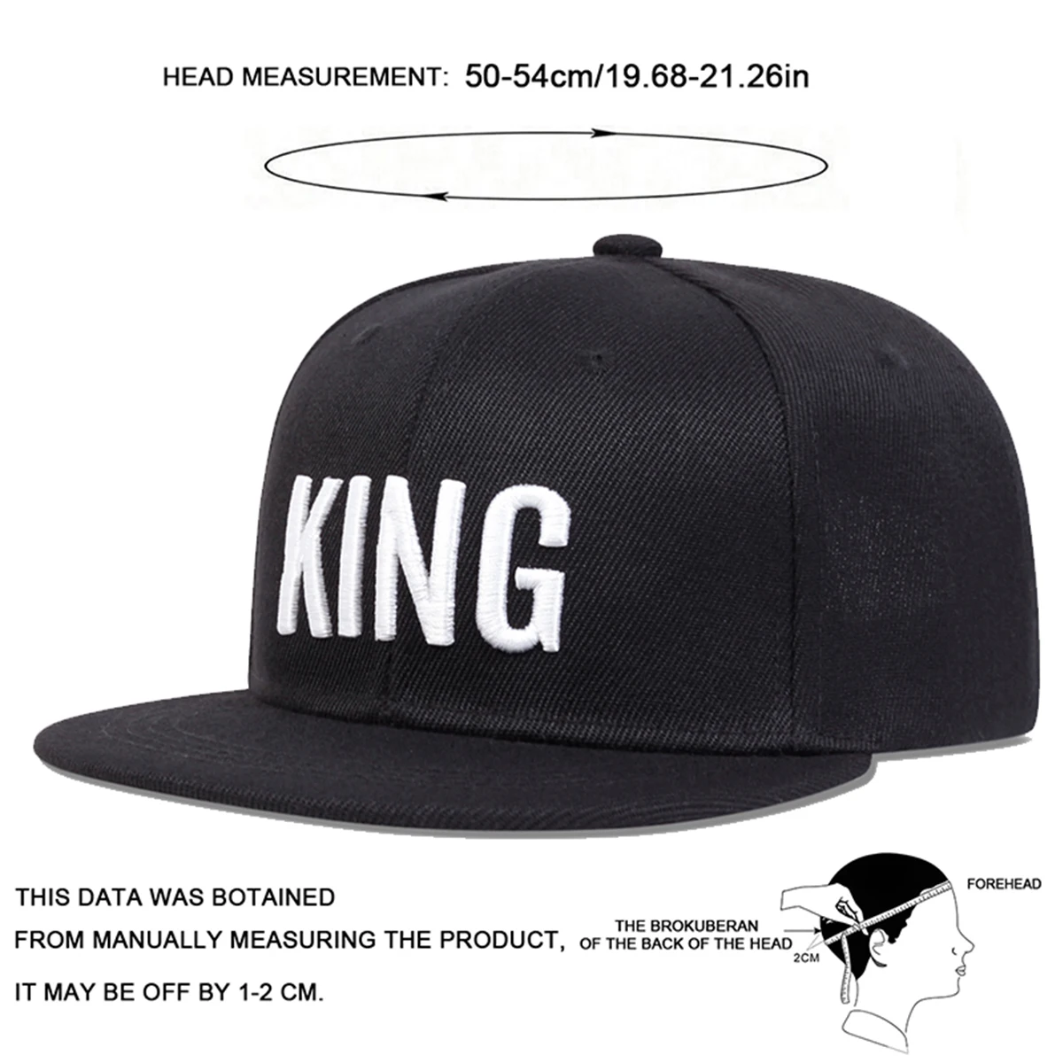 Children KING Letter Embroidery Baseball Caps Hip-hop Hats Spring Autumn Outdoor Adjustable Casual Hat Boy Girl Trave