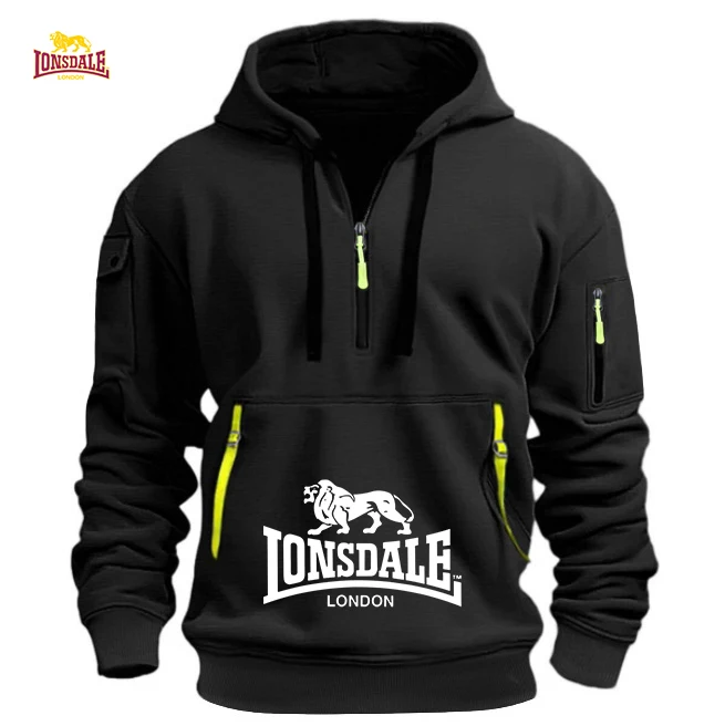 

Sudadera Holgada con Capucha para Hombre, Sudadera Informal con Múltiples Bolsillos, Moda Otoño-Invierno, Sudadera Holgada con C