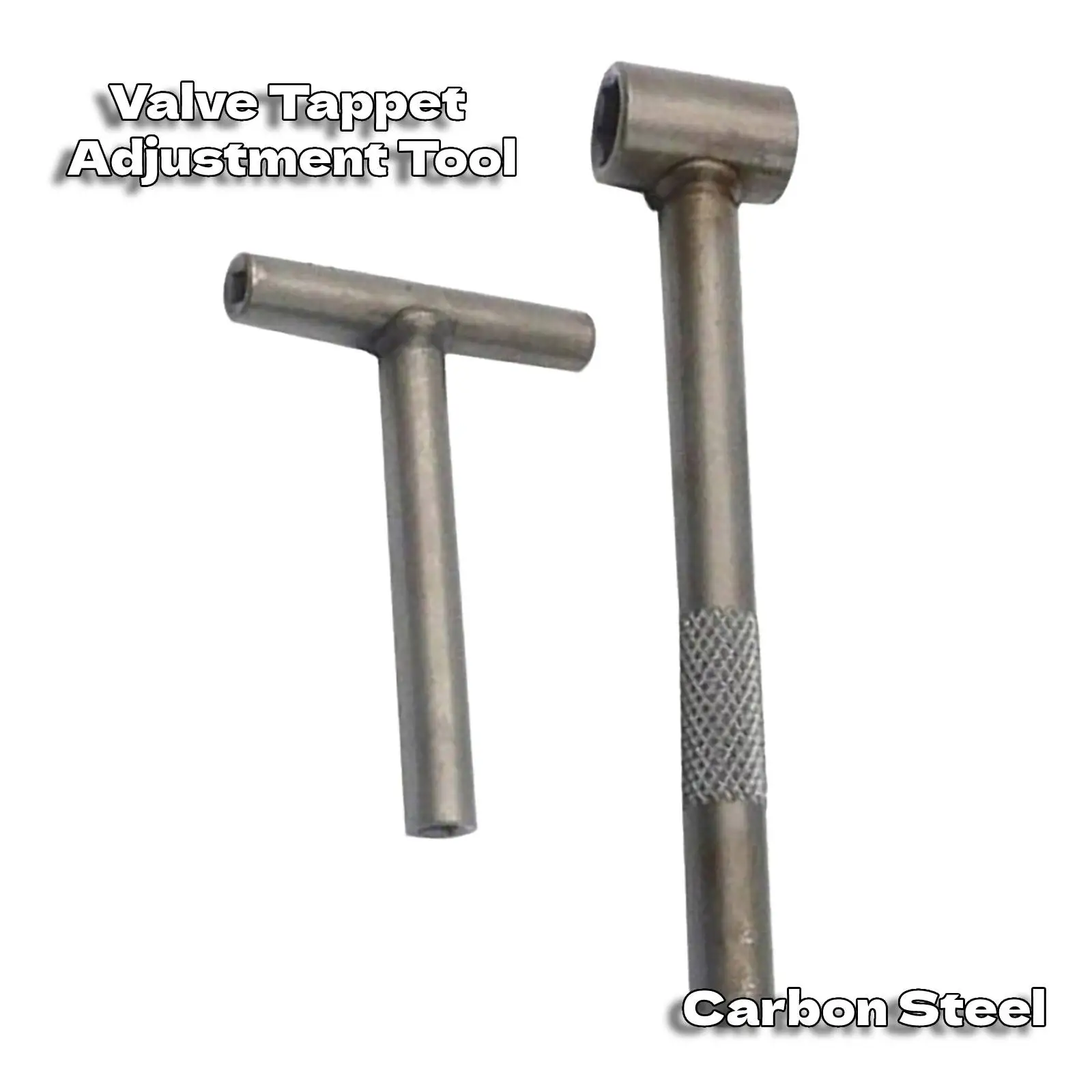 

Valve Tappet Adjustment Tool Square Hexagonal Hole Tool Carbon Steel Adjusting Spanner for Gy6 50 150cc Scooter Motorcycle