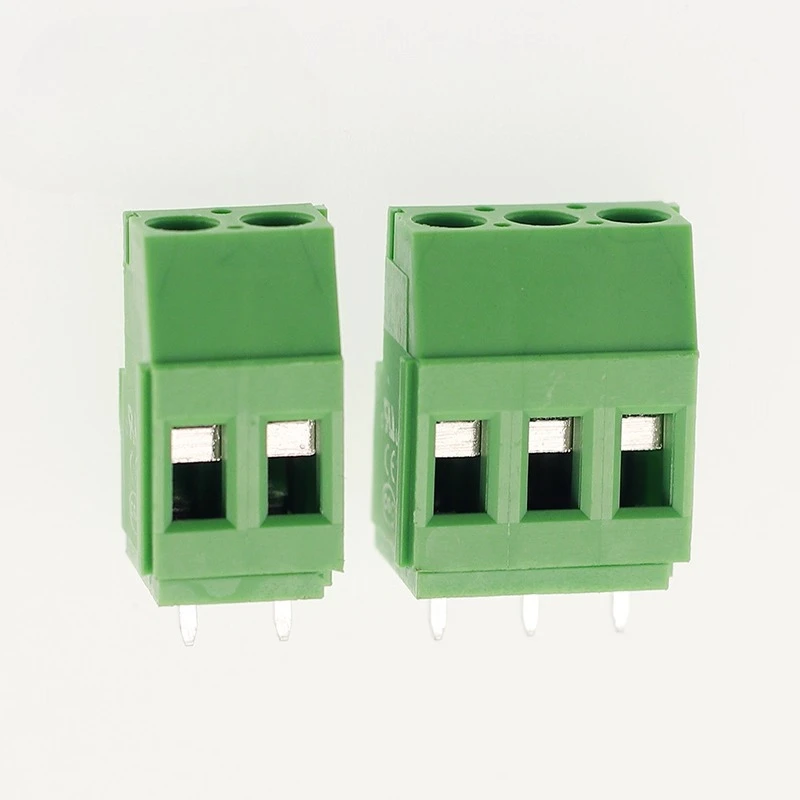 GS017S-5.0/5 ネジ PCB 端子 2P3P スプライス可能 DG/KF129 ボトムシール