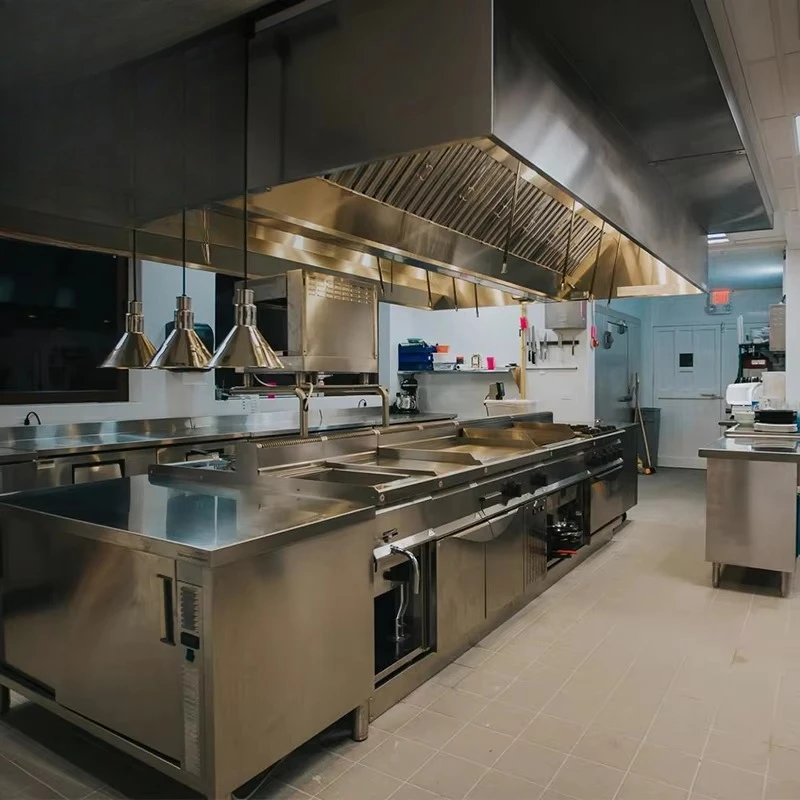 One Stop Solution Commercial Kitchen Equipment Industrial Stainless Steel Kitchen Machine for Restaurant Catering