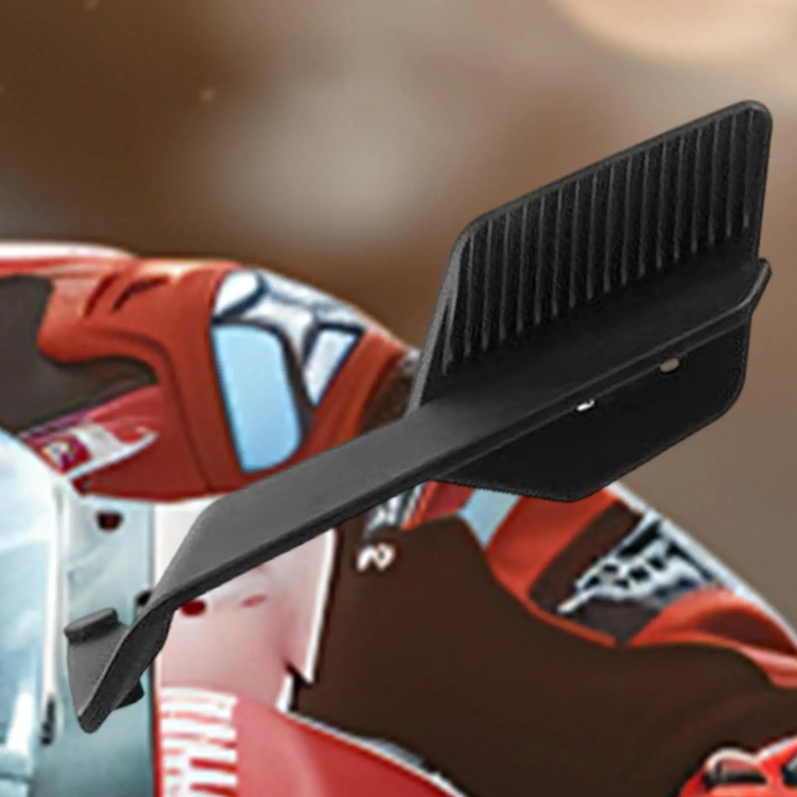 

Motorcycle Wing Mirrors 2-pieces Rotating Wing Rearview Mirrors Motorcycle Modification Reflector Spoiler For Enthusiasts Men