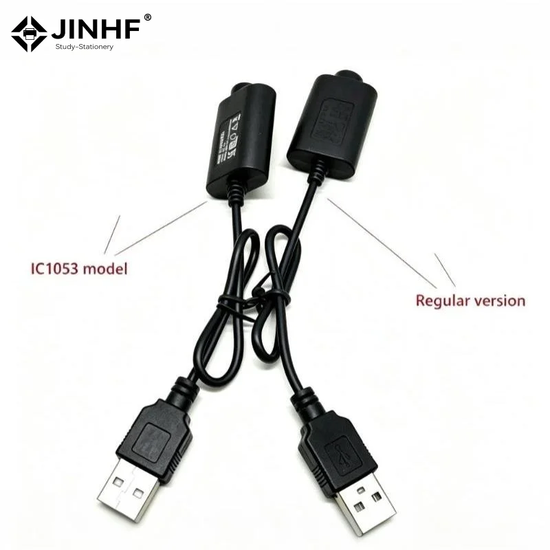 510 Interface Charger Preheating Battery USB Charging Head LED Light Smart Charge Adapter