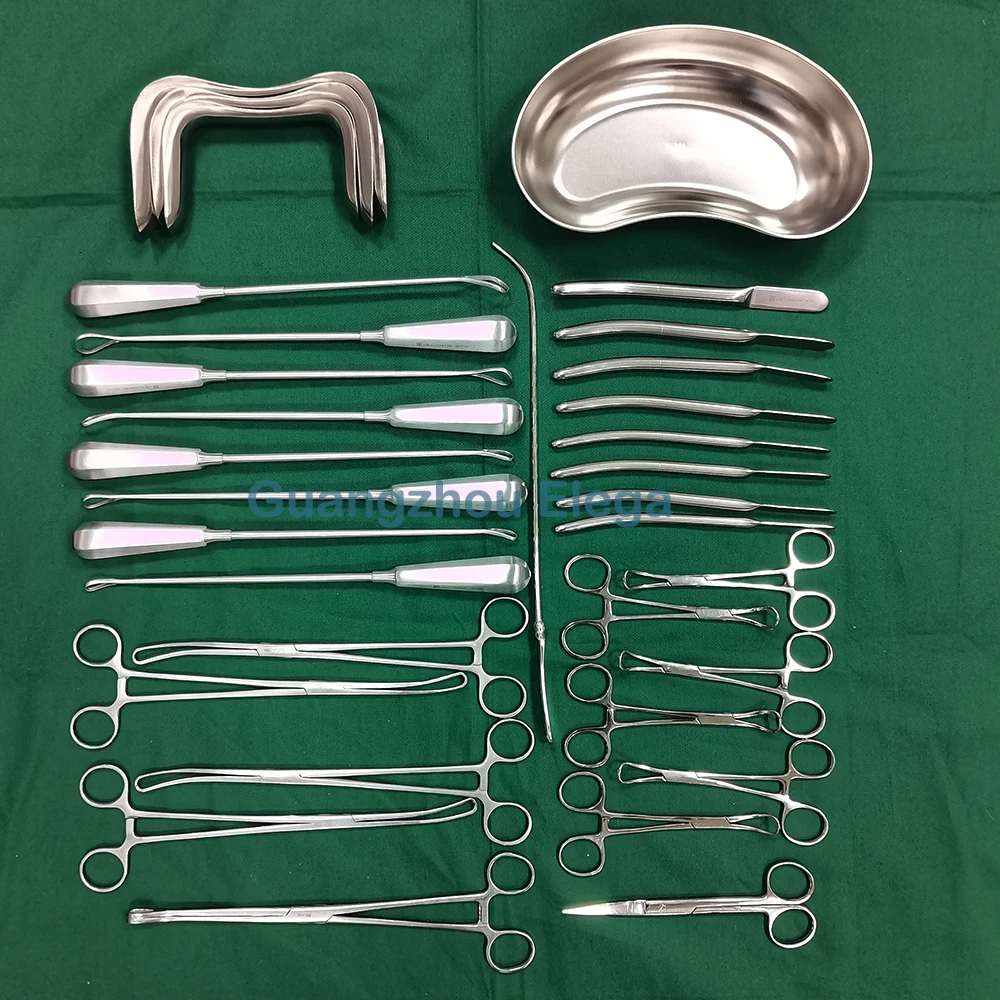 

Medical Surgery Instruments Gynecology Dilatation and Curettage Kit D. and C. Set