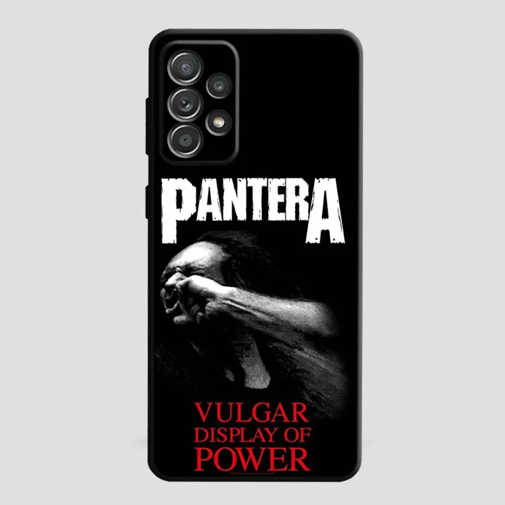 Pantera Ritual Metal Band Phone Case For Samsung S25,S24 Ultra,S20,S30 plus,S22 plus,S23,S30 ultra 5G Silicone Cover