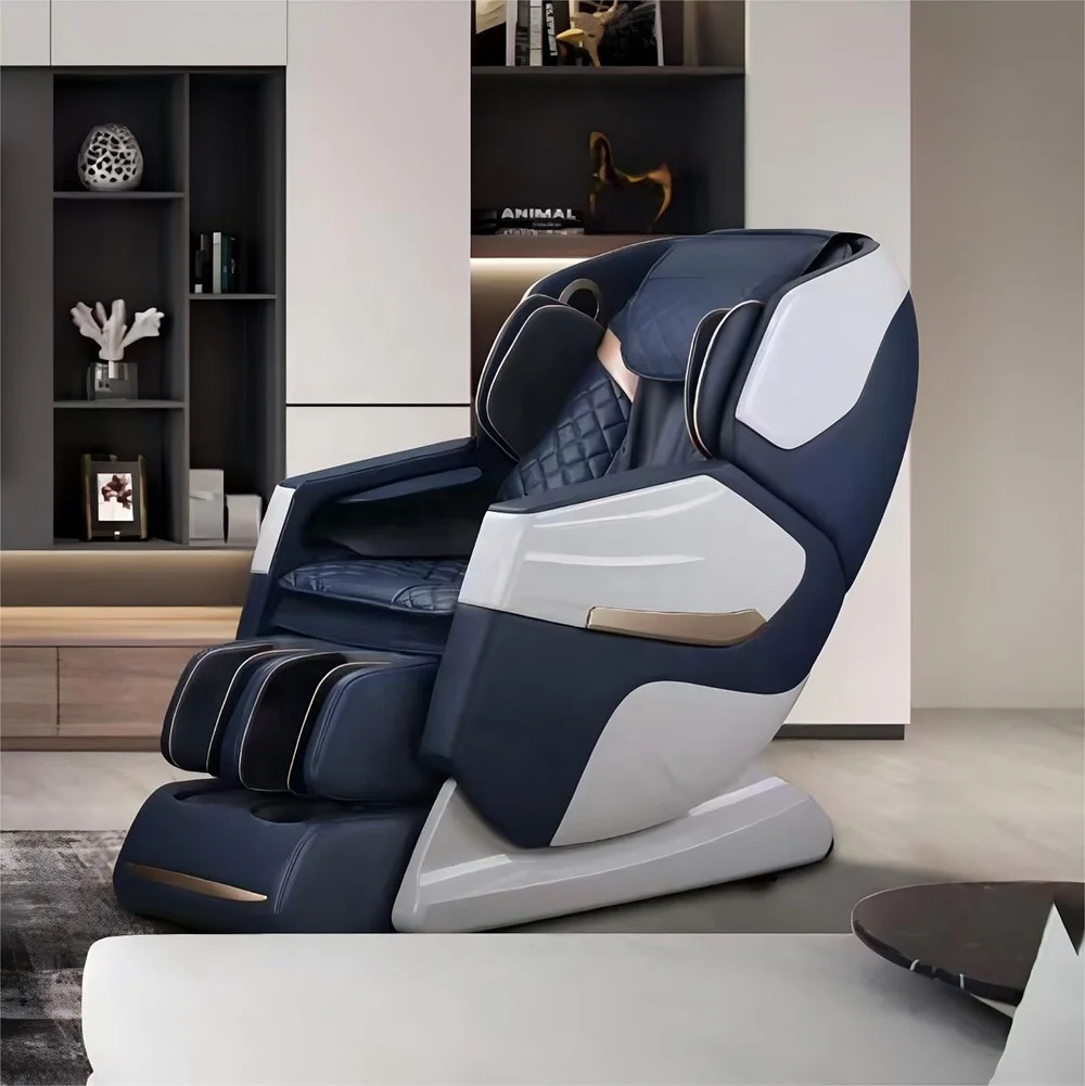Luxury 4D Massage Chair Recliner Zero Gravity with Full Body Airbag Massage