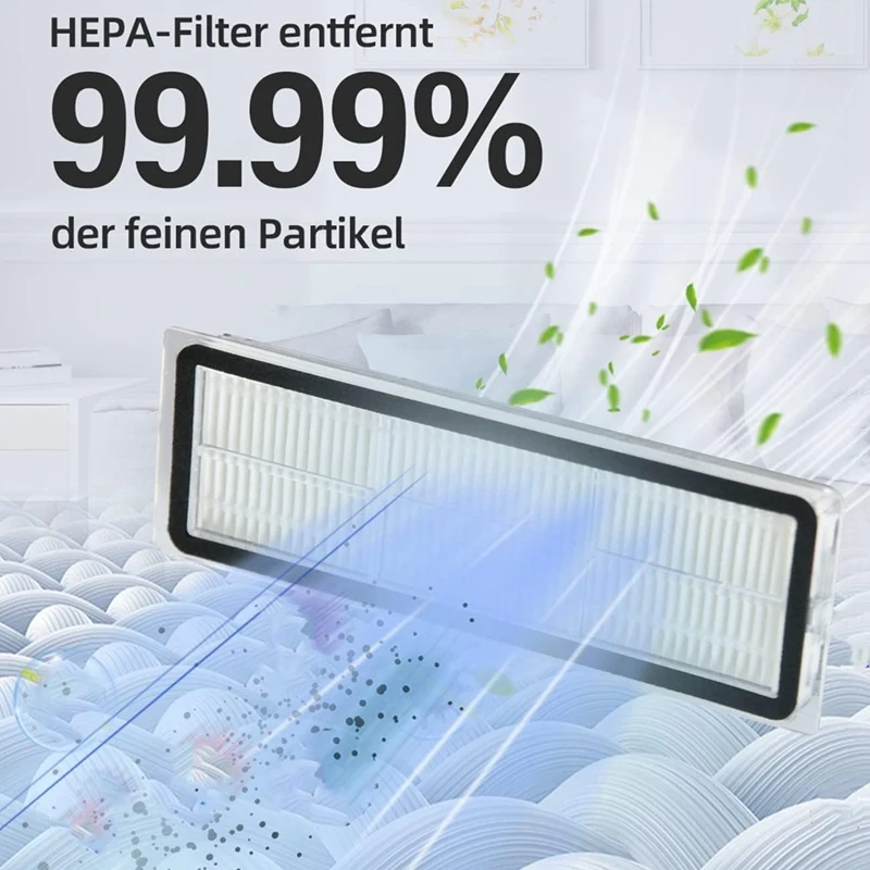 Für Dreame L10s / L10 Ultra / L10 Prime Roboter Staubsauger Hauptseite Pinsel Hepa-Filter Mopp Tuch Staub Taschen zubehör