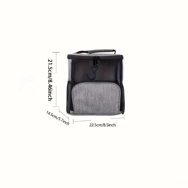 Multi Pocket Travel Toiletry Bag, Portable Cosmetics Storage, Shampoo And Skincare Items, Travel Bathroom Storage Bag