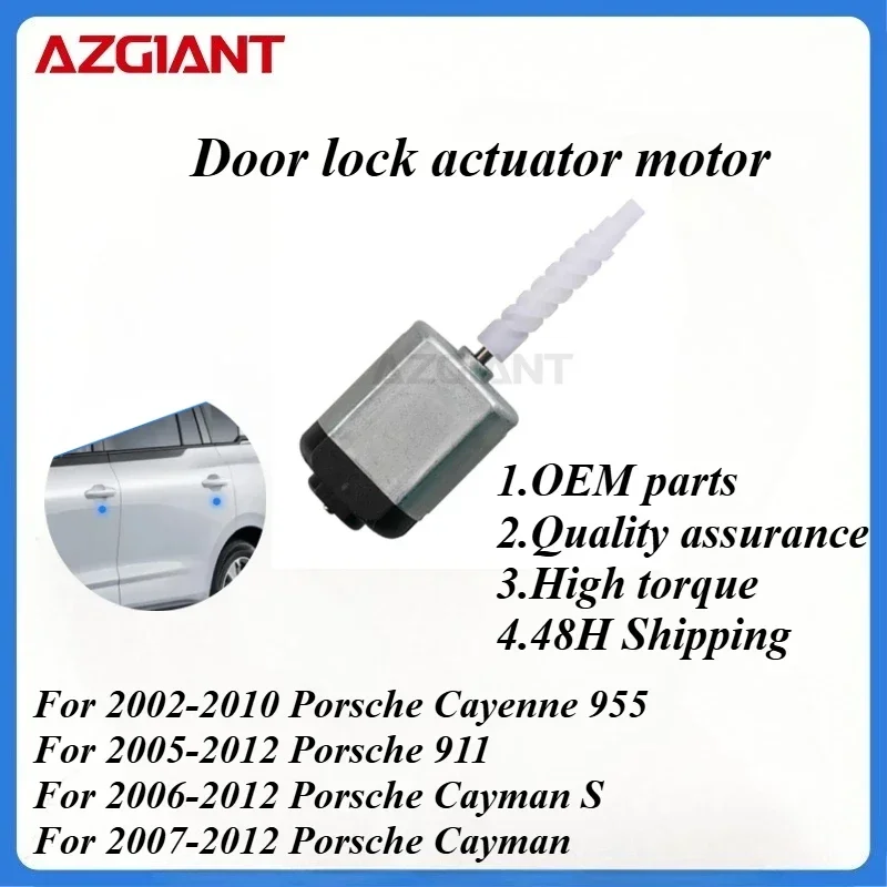 For Bentley Flying Spur/Bentley Continental GT/Porsche Cayenne 955 AZGIANT 10401 3G1128 Car door lock motor New replacement OEM