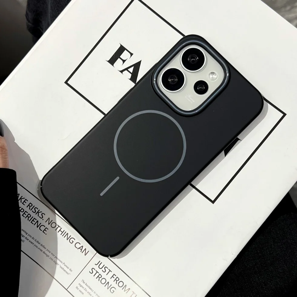 For OPPO Reno15 FS 5G 15 Pro Max Case Fashion Magnetic Matte Skin-Friendly PC Cover For OPPO Reno 15 F Ultra-Thin Shockproof