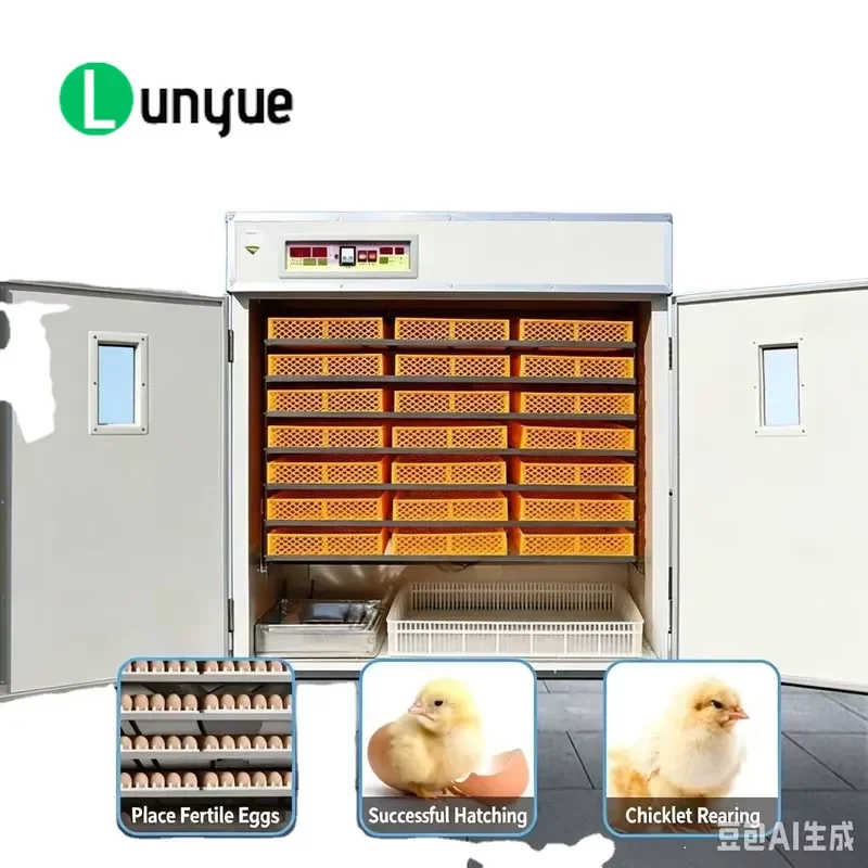 88 Eggs Automatic Incubator with Temperature and Humidity Control for Hatching Chicken Duck Goose Poultry Farming Home Use