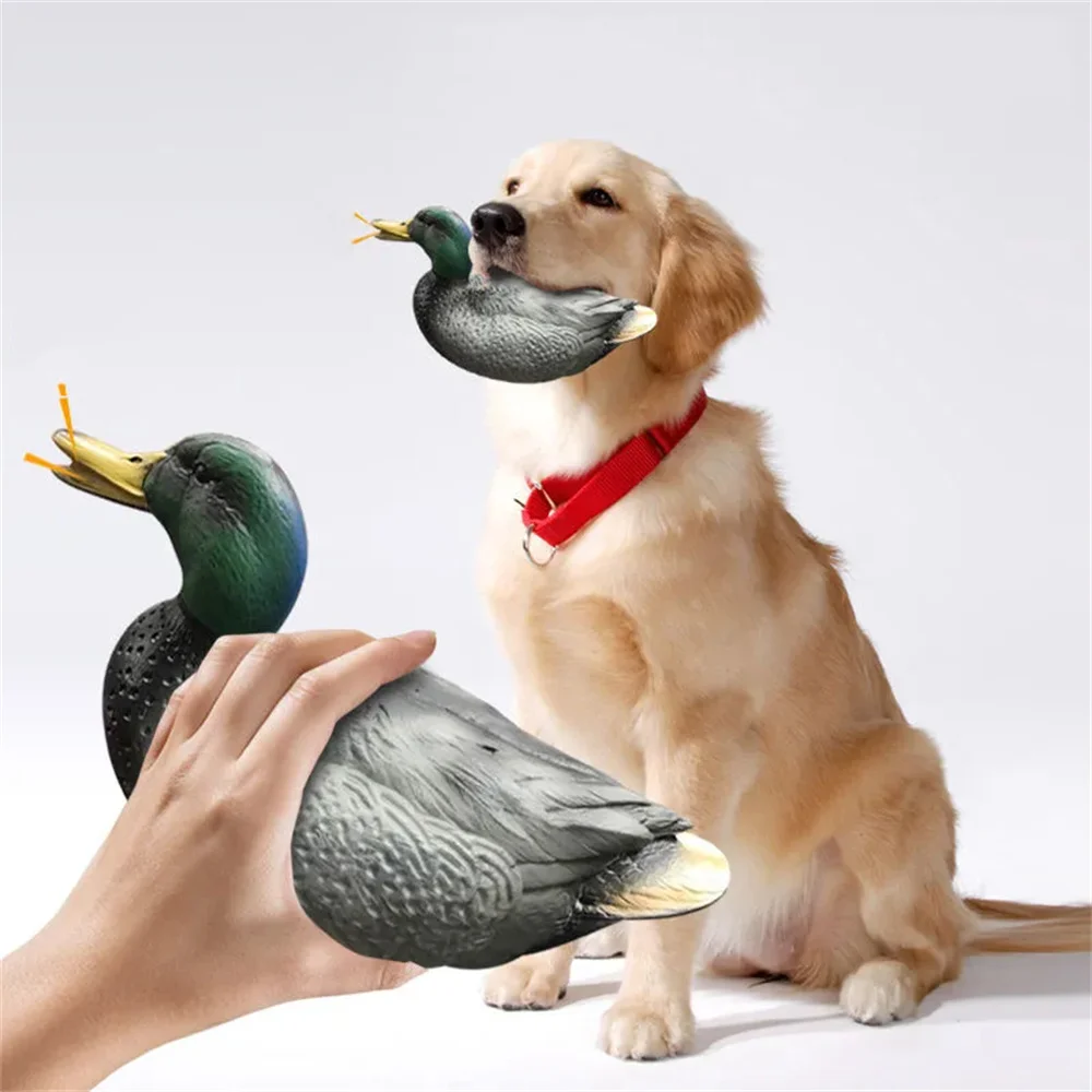 Pet Dog Vocal Toy Duck Molar Bite-resistant Puppy Ke Fund Mao Labrador Husky Large Dog Training and Boredom Relief Supplies