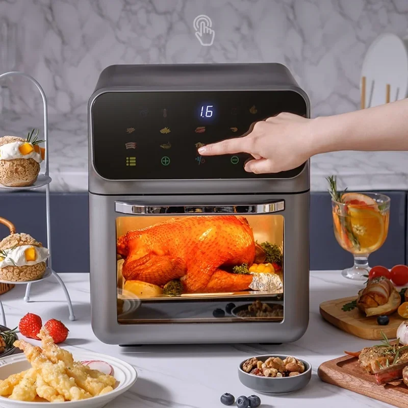 Visual 10L 15L oven Consumer Reports Best Hot Rack Without Oil as Seen as silver crest Air Fryer Without Oil freidora de aire