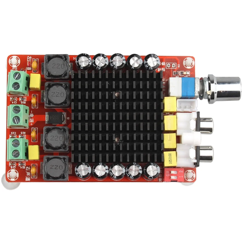 TDA7498 Class D Audio Board XH M510 200W Dual Channel Power For Car Music Player DC 15-32V Measurement Tools - view 3