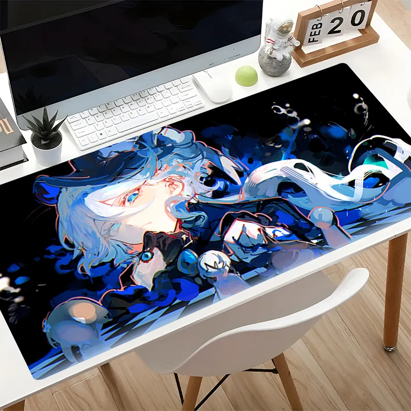 Gaming Mouse Pad Notbook Extended Desk Mat kawaii G-genshin Impact Gamer Accessories Non-Slip Esports desk mat Large Mousepad