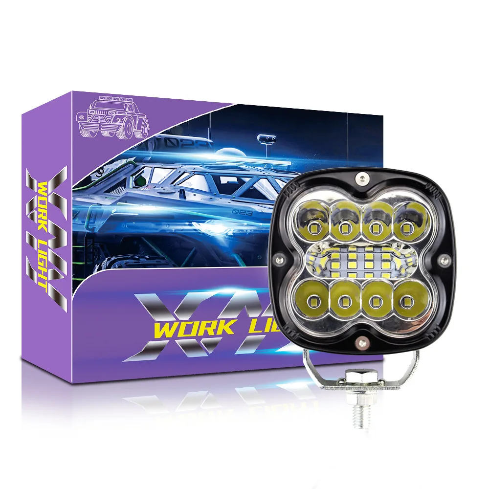 Automotive LED work light, spotlight 9-80V 4LED 40W high power, off-road engineering modified fog light