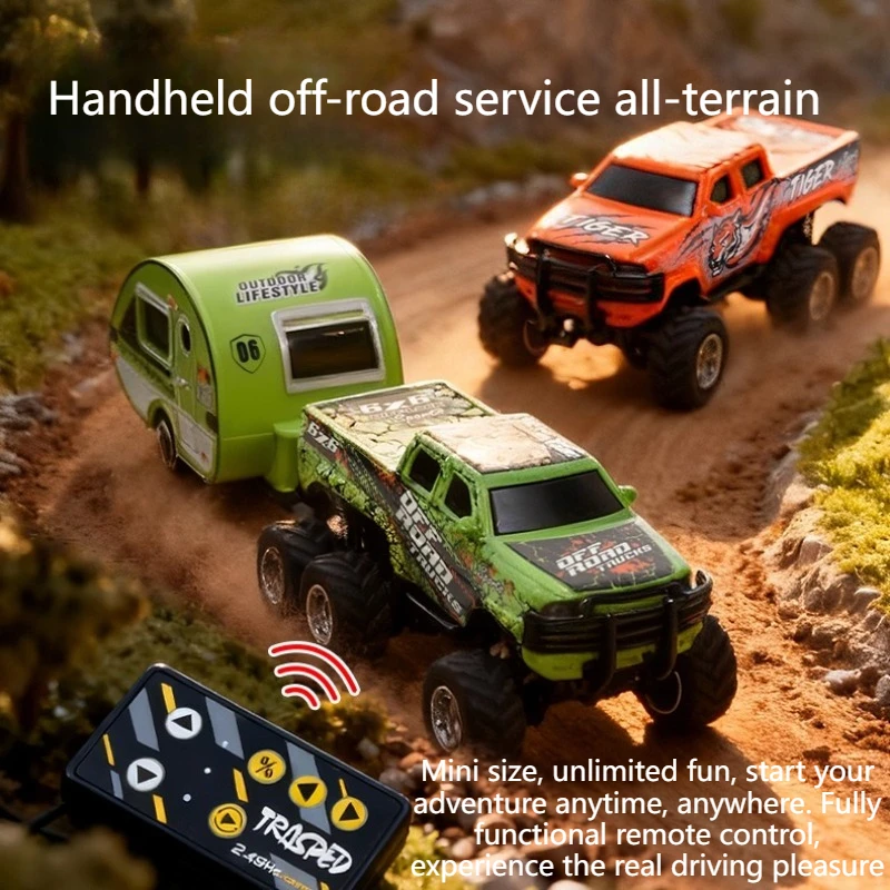 

1/64 HG754A Мини-скорость привода заднего колеса ​ ​ Альпинистский автомобиль с управлением шестью колесами внедорожный автомобиль с дистанционным управлением игрушечный автомобиль