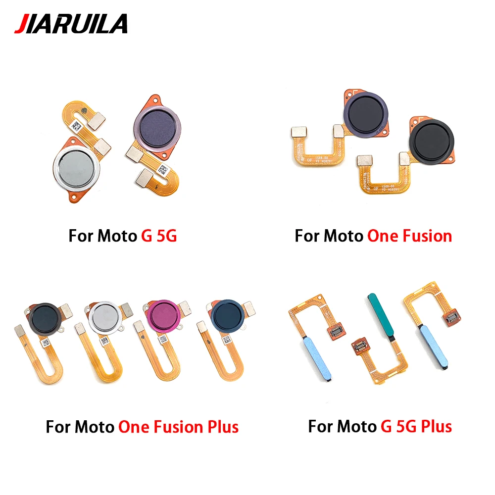 NEW Scanner For Motorola Moto One Fusion Plus G 5G ID Home Button Fingerprint Menu Return Key Recognition Sensor Flex Cable