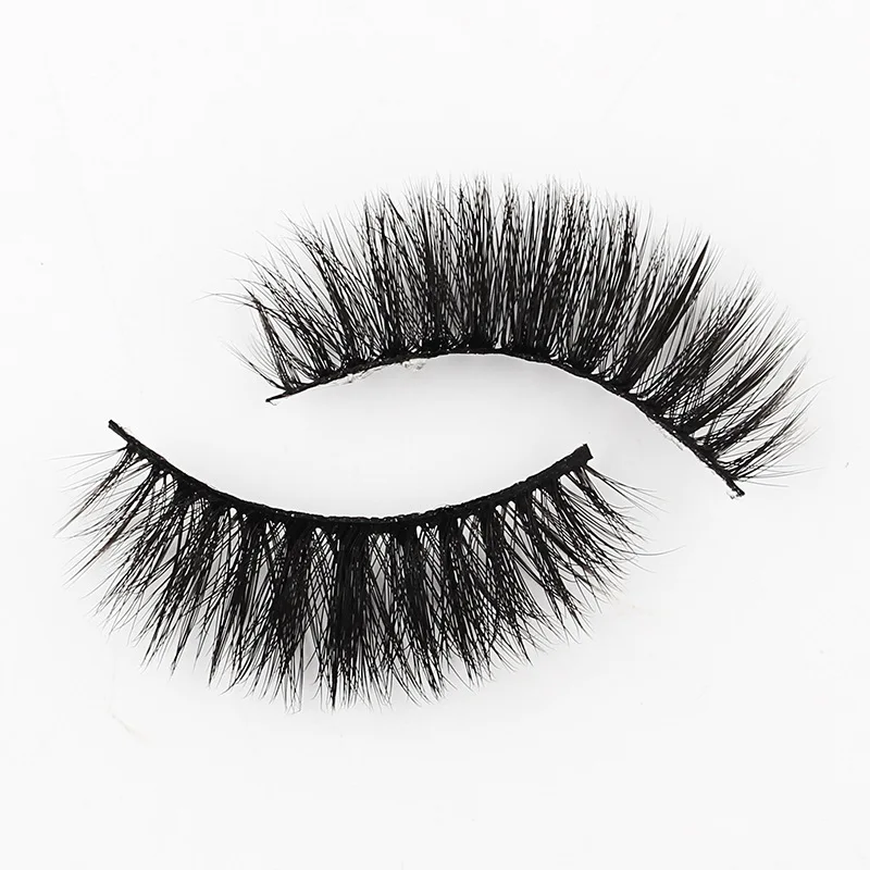 Makeup Tools Tapered Handmade Natural Cross Messy Soft False Eyelashes Daily Dating Thick Soft False Eyelashes Messy Cotton