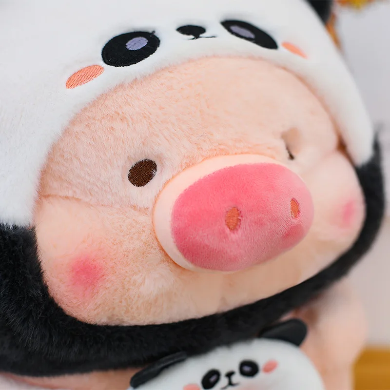 Cute Milk Bottle Panda Pig Plush Toy Stuffed Animal Pillow Cute Plush Doll for Kids Birthday Xmas Gift for Girls and Women