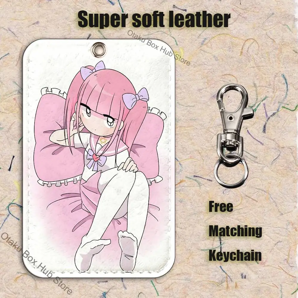 M-Menhera C-Chan Comic Holder Keychain For Bank Business Work Card Holder Student Card Protective Case Bus Card
