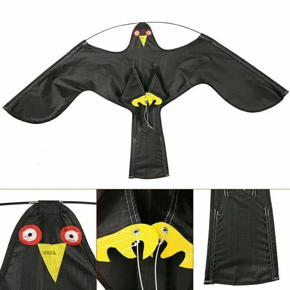 Emulation Flying Hawk Kite Bird Scarer Drive Bird Kite Bird Repellent for Garden Scarecrow Yard Kite scaring device