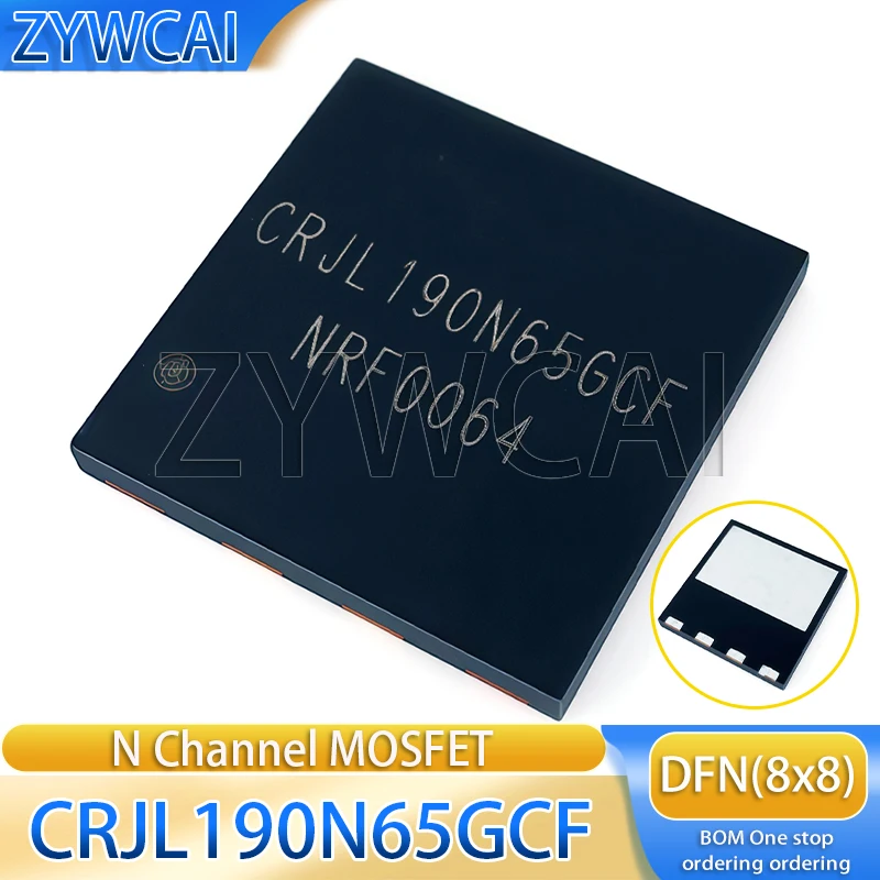 CRJL190N65GCF CRJL190N65GC DFN8*8 High-voltage MOSFET N-channel