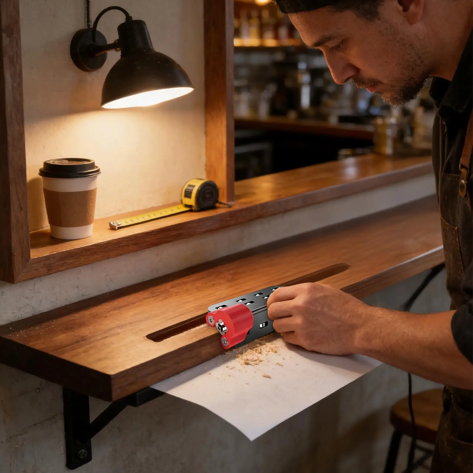 

Edge Banding Trimmer High-Carbon Steel Wood Edge Trimmer For Workshop Repairman Craft Enthusiast Carpenter Architect Engineer