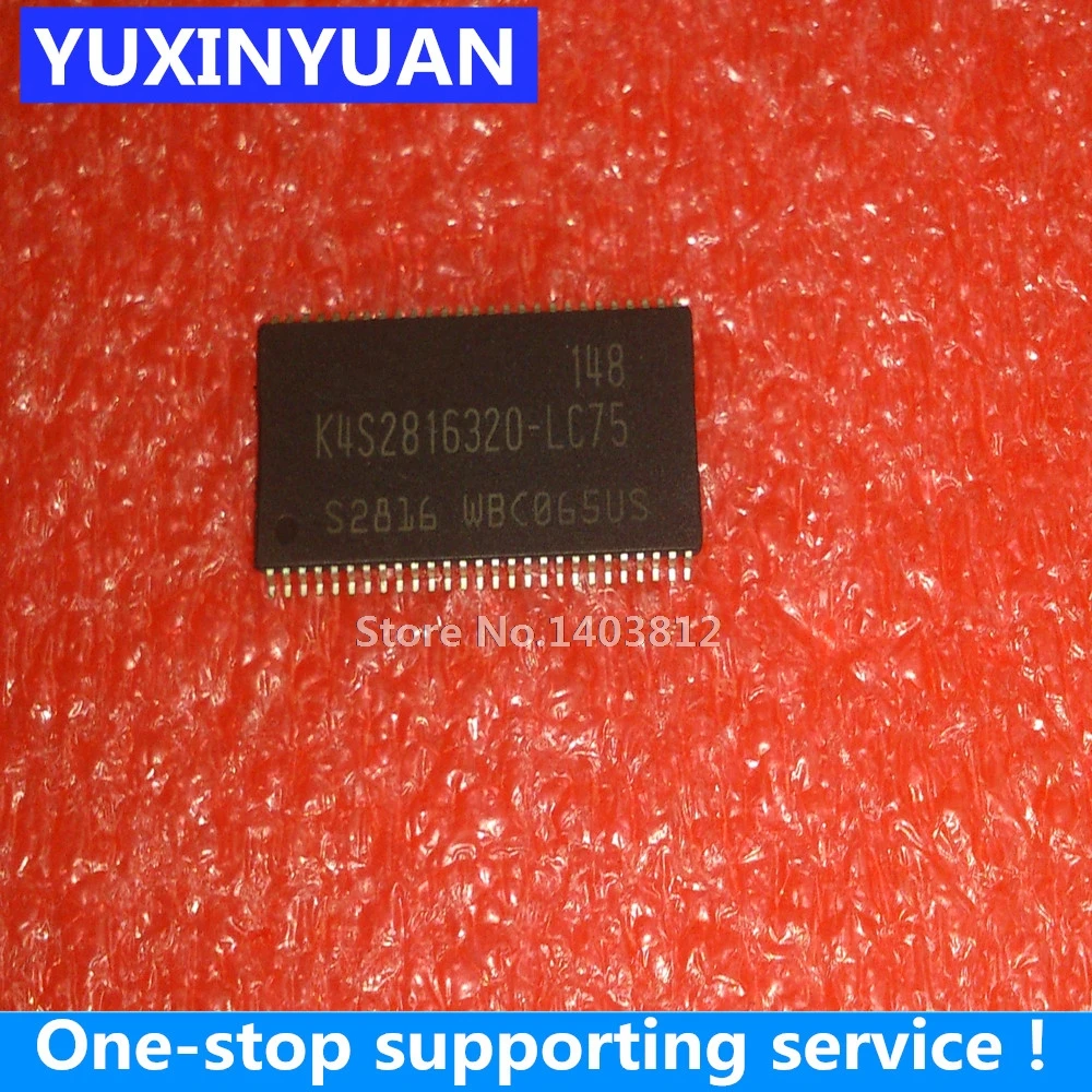 

5PCS K4S2816320-LC75 K4S2816320 SOP54 IC NEW IN STOCK