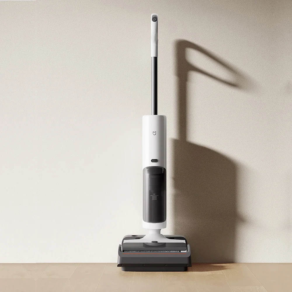 XIAOMI MIJIA ไร้สาย Anti-tangle ชั้นเครื่องซักผ้า 4C เปียกและแห้งเครื่องดูดฝุ่นสําหรับ Home Self ทําความสะอาด Crawler Roller แปรง Mopping