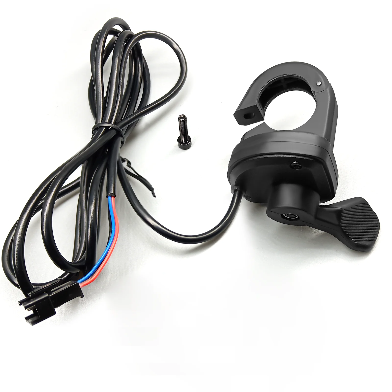 Electric bicycle right hand thumb throttle accelerator 3-pin male waterproof plug, suitable for 12V, 24V, 36V, 48V, 72V mountain